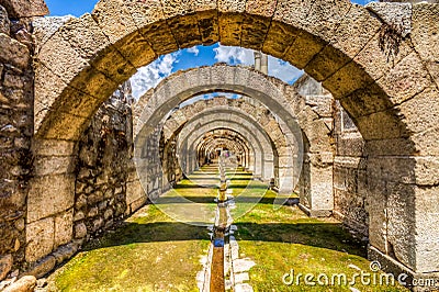 Agora Ancient City,Izmir Stock Photo